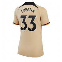 Chelsea Wesley Fofana #33 Fotballklær Tredjedrakt Dame 2022-23 Kortermet